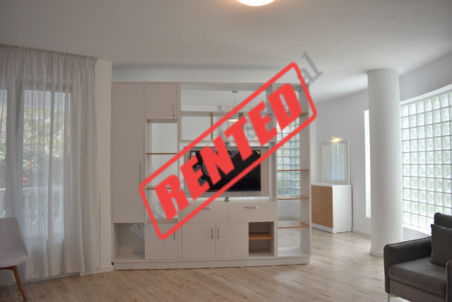 Apartament 1+1 per qera prane rruges Vilat Gjermane ne Tirane.
Apartamenti pozicionohet ne katin e 